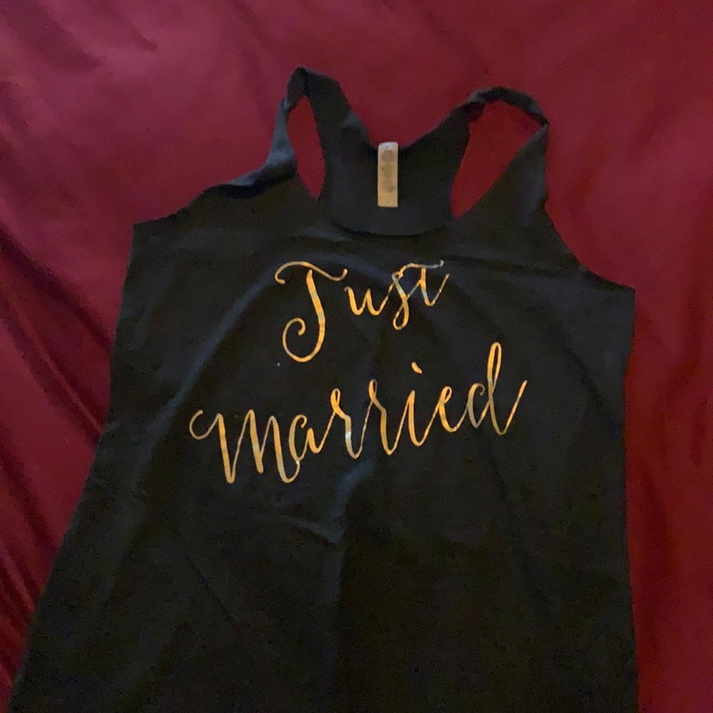 Just married tank!